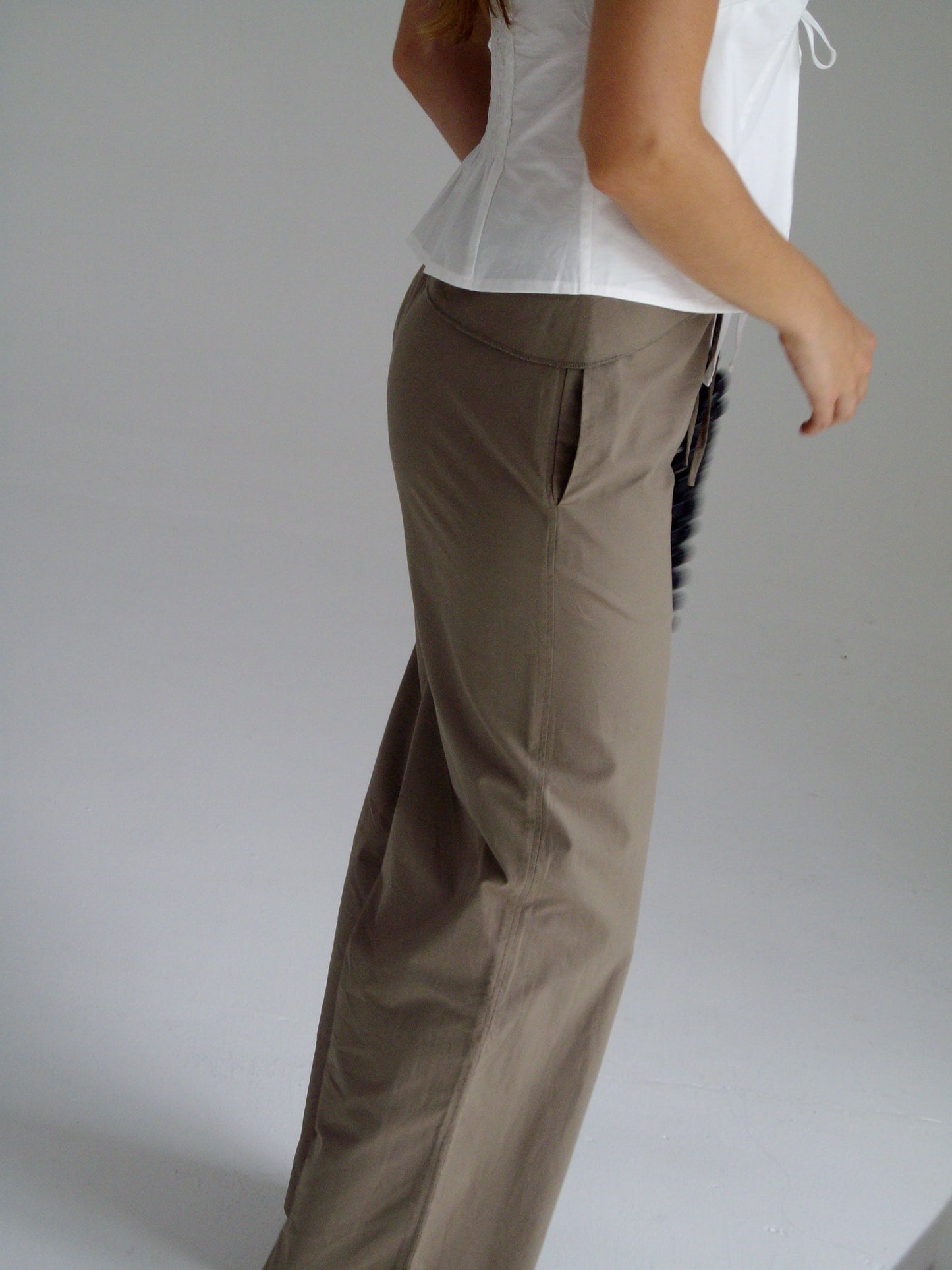 Belted Pant - Clay