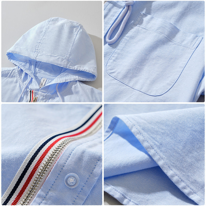 CASA LINEN HOODIE
