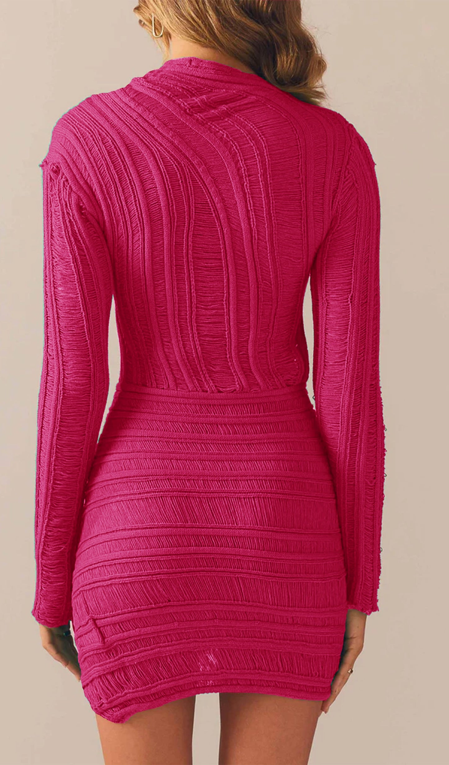 Hollow Out  Mini Dress