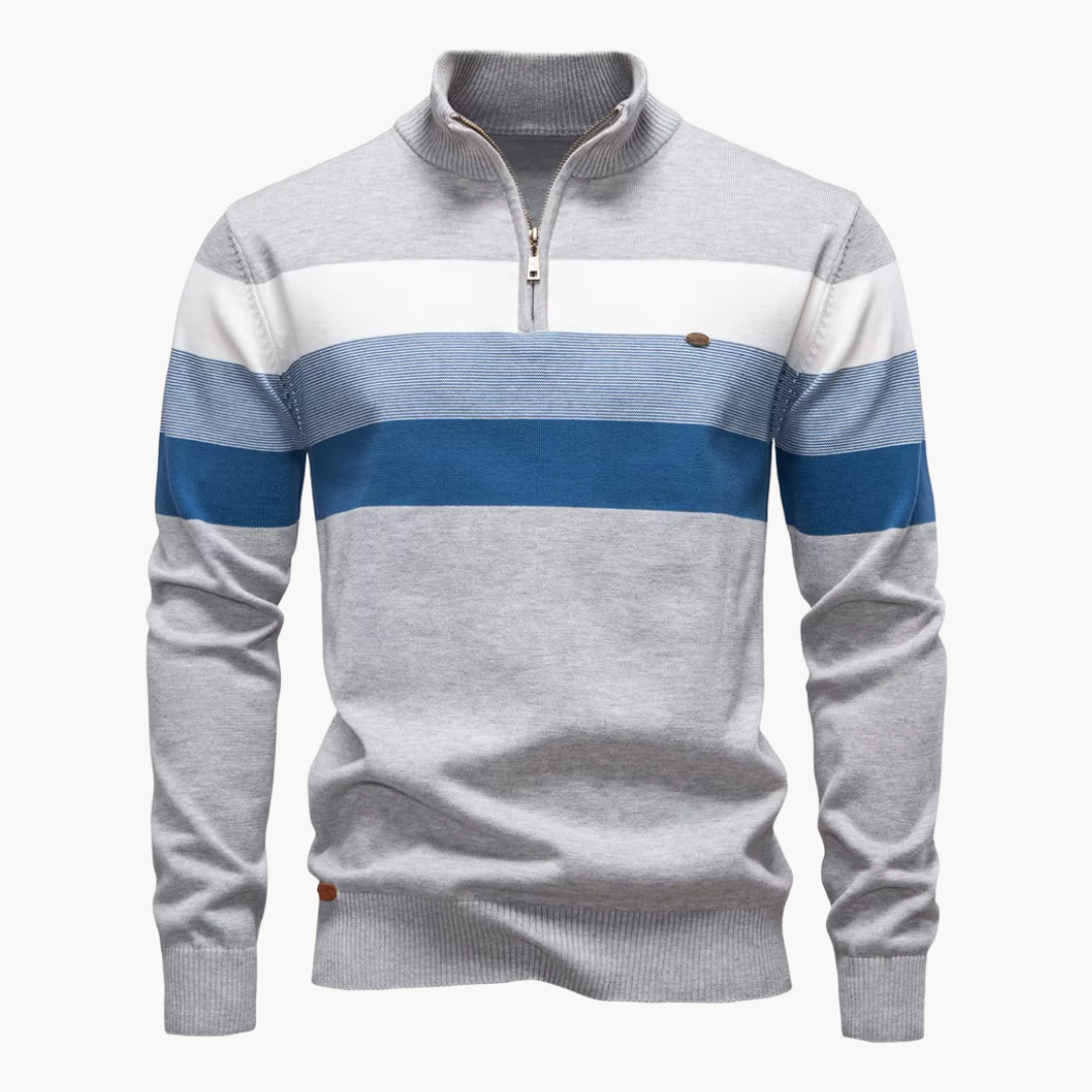 Burk Quarter Zip Sweater