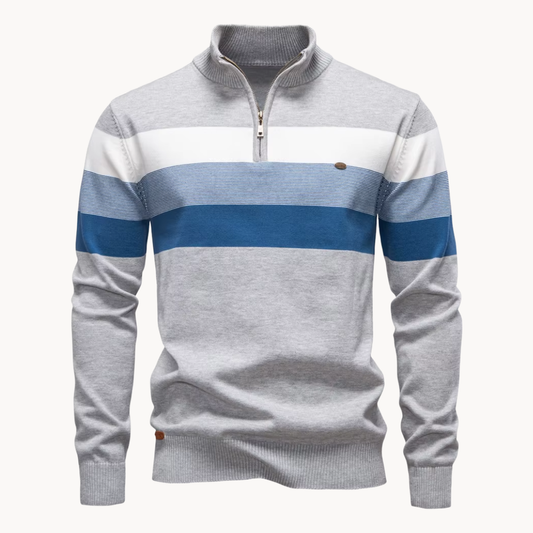 Burk Quarter Zip Sweater