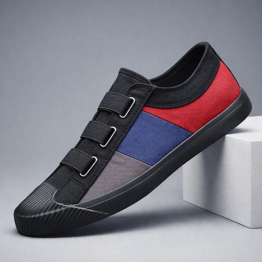 Cavari Monet Canvas Sneakers