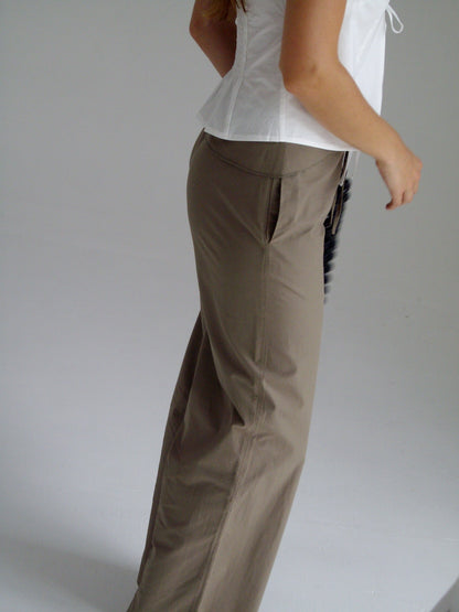 Belted Pant - Clay