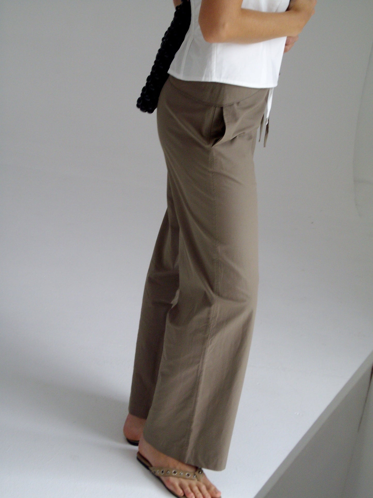Belted Pant - Clay