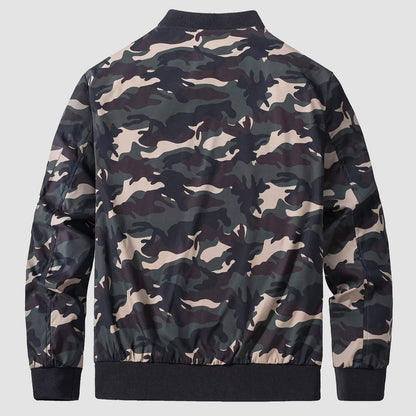 Men's Bomber Jacket Lightweight Windproof Casual Jacket