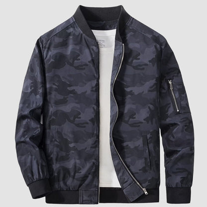 Men's Bomber Jacket Lightweight Windproof Casual Jacket