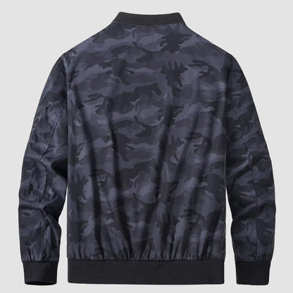 Men's Bomber Jacket Lightweight Windproof Casual Jacket