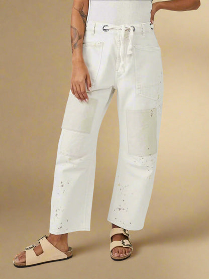ALBA FIORELLA ARTISAN-INSPIRED PANTS