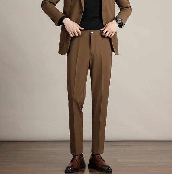 GIULIANO FRANCO COTTON CROPPED PANT