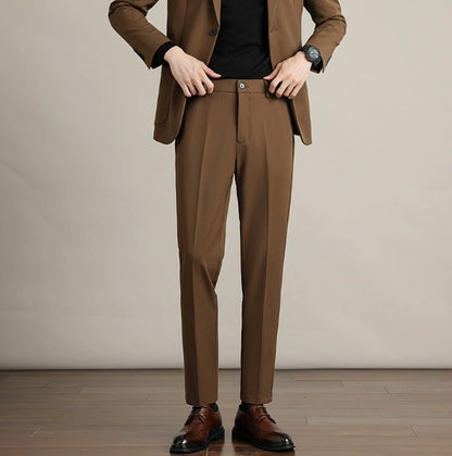 GIULIANO FRANCO COTTON CROPPED PANT