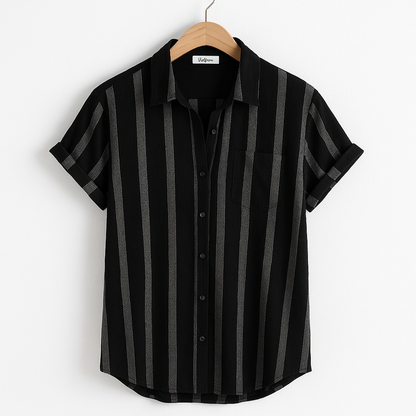 Castello Striped Linen Shirt