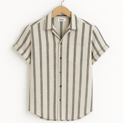 Castello Striped Linen Shirt