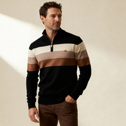 Burk Quarter Zip Sweater